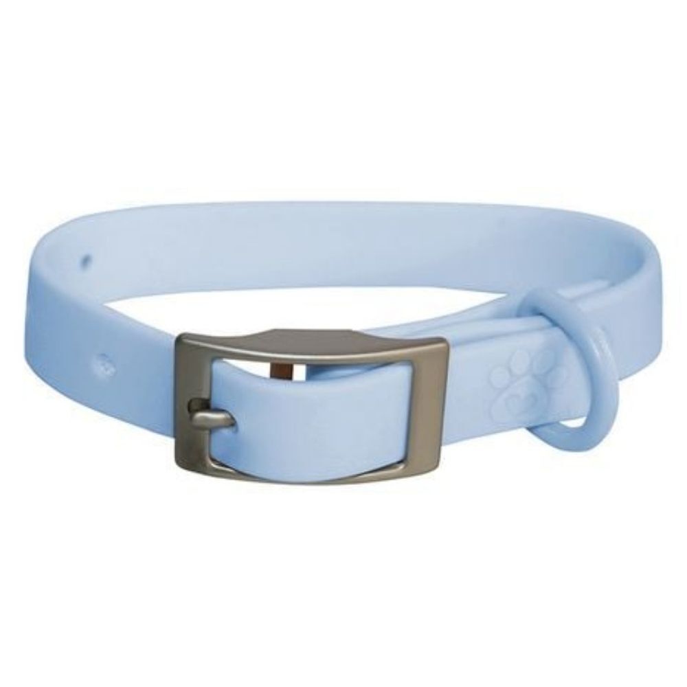 Heart to tail Large BLUE pet collar NWT